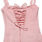 Suninheart Ein trägerloses weißes Spaghettiträger-Kleid, Mini, mit Stäbchen, elegant, zum Schnüren, Partykleider für den Urlaub, lässige Sommerkleider für Damen