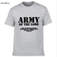 Army Of The Lord Christian Jesus Christ Men And Women Couples Matching T-Shirt Novel Style Custom Printing T Shirt Plus Size