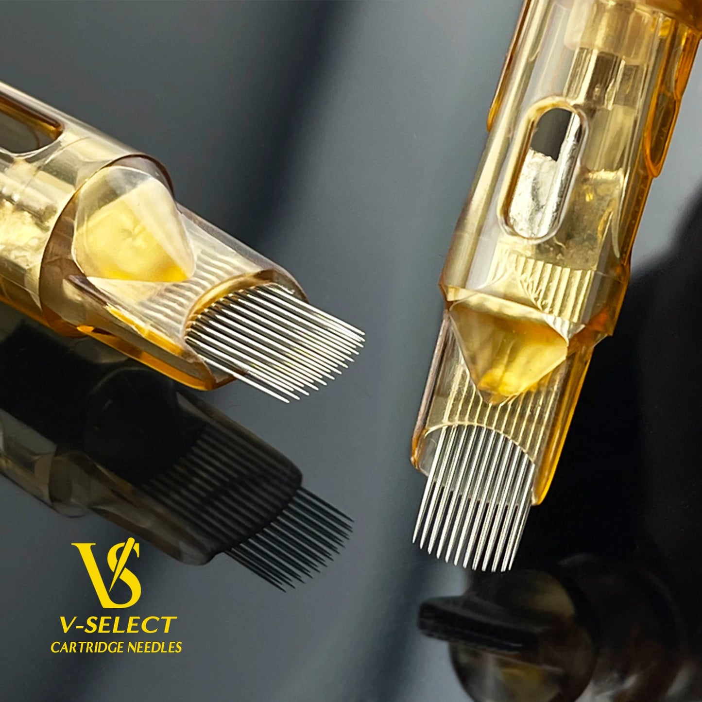 EZ V-Select Tattoo Cartridge Nadeln #10 0,30mm Bugpin Curved Magnum Round Magnum Einweg-Tattoo-Nadeln Zubehör 20 St./Box