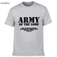 Army Of The Lord Christian Jesus Christ Men And Women Couples Matching T-Shirt Novel Style Custom Printing T Shirt Plus Size
