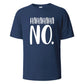 Hahaha No Print T-Shirt Summer Tees For Men Women 100% Cotton O-neck Oversize Casual Short sleeved Tops