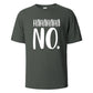 Hahaha No Print T-Shirt Summer Tees For Men Women 100% Cotton O-neck Oversize Casual Short sleeved Tops