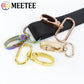 5/10Pcs Meetee 20/25/32/38mm Metal Bags Strap Buckles Lobster Clasp Collar Carabiner Snap Hook DIY KeyChain Bag Part Accessories