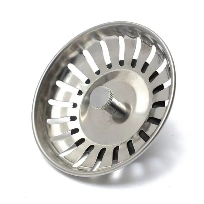 Kitchen Sink Sewer Strainer Basin Drain Stopper Stainless Steel Sink Waste Plug Filter Anti-clog Floor Drain Kitchen Accessories