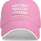 Foxtrot Delta Tango FDT Trucker Hats Resist Persist Prevail Baseball Cap for Mens Women Adjustable Classic Dad Hat