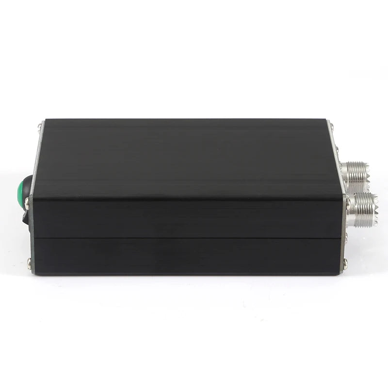 Fertiger ATU-100 1.8-50MHz ATU-100mini Automatischer Antennentuner von N7DDC 7x7 + Mini 0.96 OLED + Metallgehäuse + 1350MA Akku