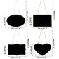 1Pc Mini Wooden Blackboard Chalkboard Single Sided DIY Message Board Home Door Wall Hanging Christmas Wedding Party Wood Plaque