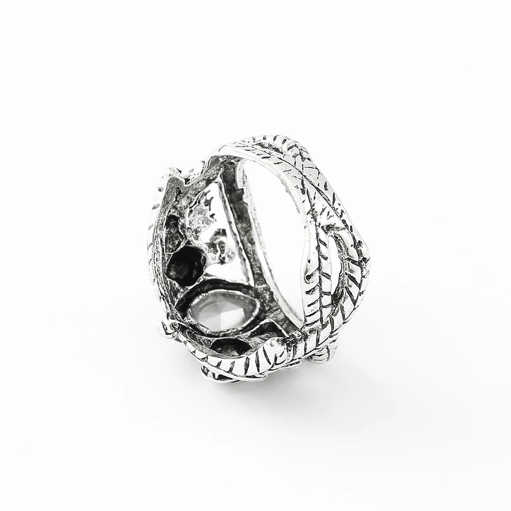 Lord Ring of Barahir, Aragorn, Gondor, Grüne Kristallringe, Cosplay Kreativität, Persönlichkeitsschmuck, Geschenke für Männer