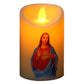 Jesus Christus Licht für Kreative Flammenlose Elektronische Kerzen Lampe für Zuhause Schlafzimmer Wohnzimmer Dekoration Zubehör