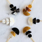 Saigon Geometric Buffalo Horn Pendant Necklace