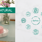 All-Natural Shampoo Bar. Plastic-Free