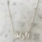 Odd Stone Moonstone Bar Necklace