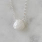 Stephanie Delicate Drop Necklace in Moonstone