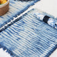 Tie Dye Cotton Placemat - Indigo Blue (Set of 4)