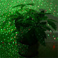 Moving Full Sky Star Laser Projector Landscape Lighting Red&Green Christmas Party LED Stage Light Outdoor Garden Lawn Laser Lamp