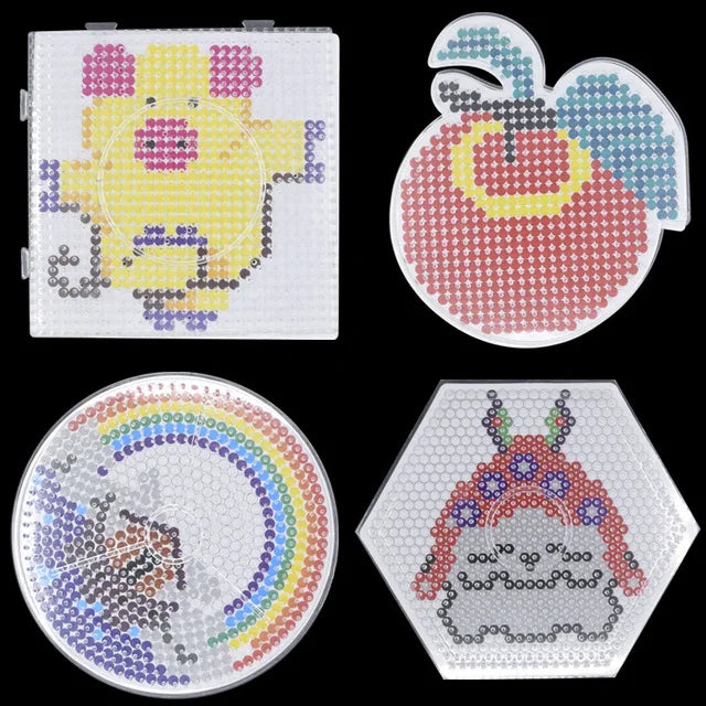 1000pcs 5mm fuse /Hama Beads 3d Puzzle Toys Kids Mix Color Random Education Kids DIY Toys Christmas gifts