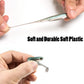 Dr.Fish 5/6 Stück Angelköder Weichplastik Silikonköder Paddelschwanz Shad Wurm Swimbait Süßwasser Barsch Forelle 70mm 80mm 100mm