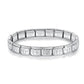 Hapiship Neue Mode Frauen Romantisches Herz 9mm Breite Edelstahl Armband Armreif Mädchen Hochzeit Weihnachtsgeschenk Schmuck G205