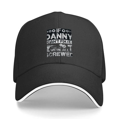 White Letter Print Kids Baseball Cap Fashion Comfort Vintage Hip Hop Baseball Hat Adjustable Sandwich Brim All Seasons