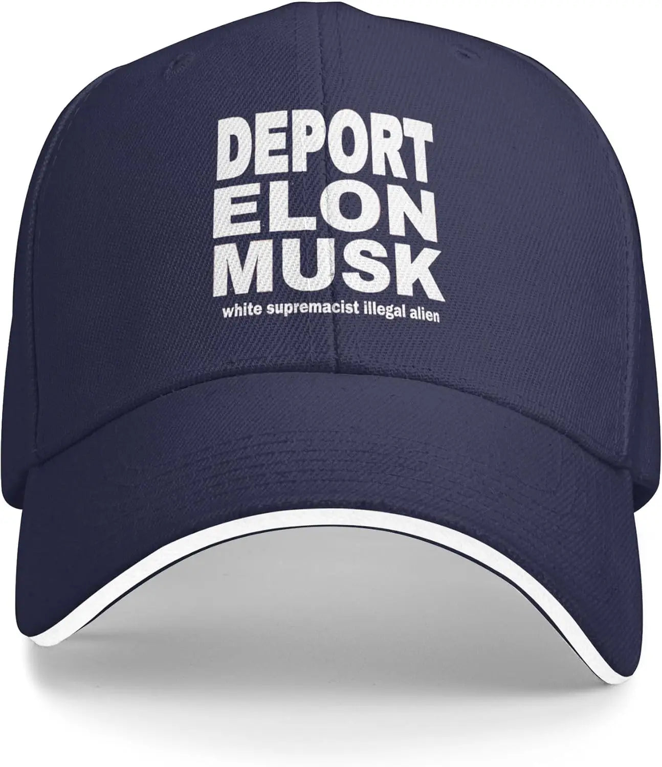 Anti Elon Musk Trucker Hats Fire Elon Musk Deport Stop Musk Funny Gag Baseball Cap for Mens Women