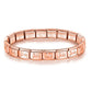Hapiship Neue Mode Frauen Romantisches Herz 9mm Breite Edelstahl Armband Armreif Mädchen Hochzeit Weihnachtsgeschenk Schmuck G205