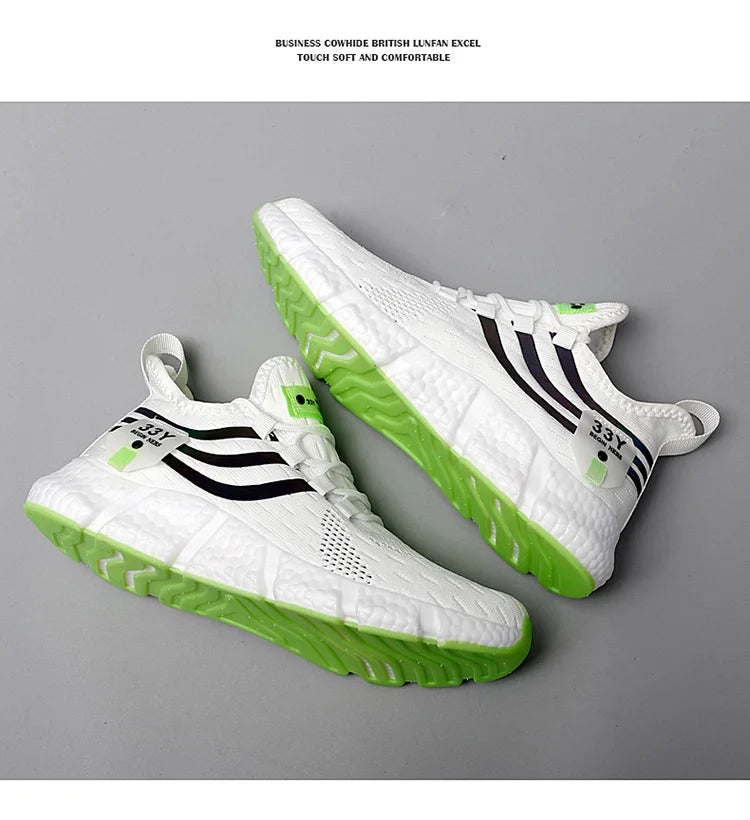 Herrenschuhe Sommer Herren Freizeitschuhe Atmungsaktive Sneaker Herren Leichte Loafers Rutschfeste Tennisschuhe Luxusschuhe Tennisschuhe