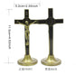 Kreuz Kruzifix Ständer Christus Katholische Jesus Statue Figur Religiöses Gebet Kirche Dekoration Auto Zuhause Kapelle Dekor