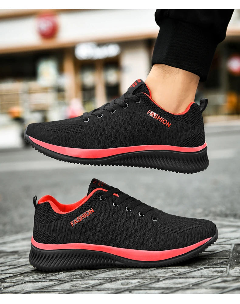 Herrenschuhe Sommer Herren Freizeitschuhe Atmungsaktive Sneaker Herren Leichte Loafers Rutschfeste Tennisschuhe Luxusschuhe Tennisschuhe
