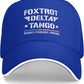 Foxtrot Delta Tango FDT Trucker Hats Resist Persist Prevail Baseball Cap for Mens Women Adjustable Classic Dad Hat