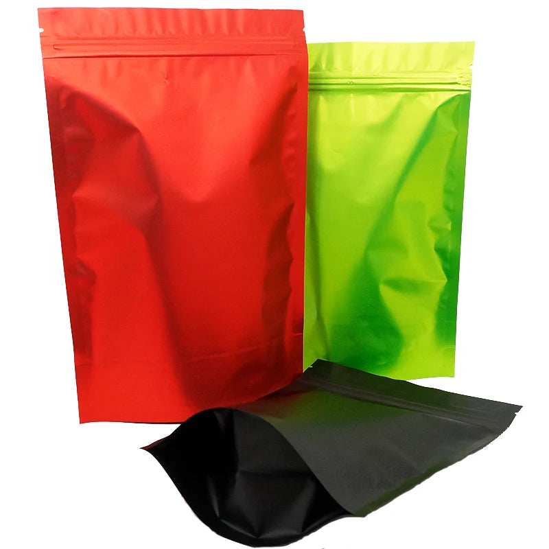 1000 Stück kleine, dickere PE-Druckverschlussbeutel – komplett durchsichtige Ring-Kristall-Verpackungsbeutel, wiederverwendbare Pulver-Reißverschlusssäcke, Minibeutel