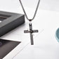 Einfache geometrische Kreuz-Anhänger-Halskette für Damen, Metallschmuck, silberfarbene Kette, Choker, Partygeschenk für Herren, Accessoires