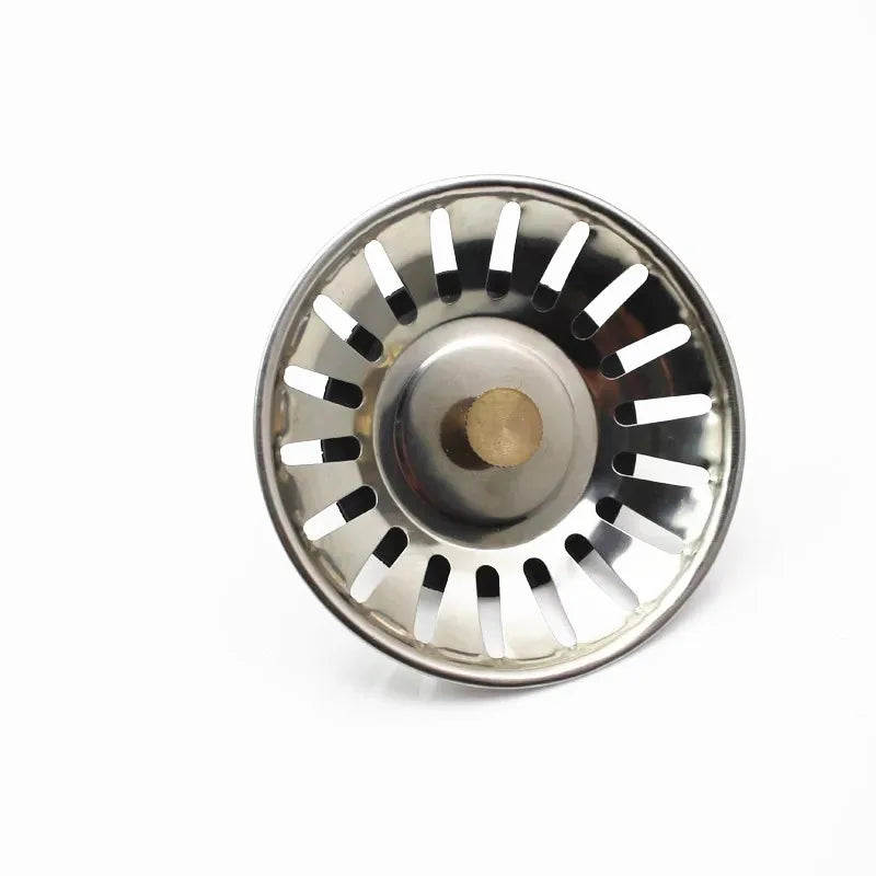 Kitchen Sink Sewer Strainer Basin Drain Stopper Stainless Steel Sink Waste Plug Filter Anti-clog Floor Drain Kitchen Accessories