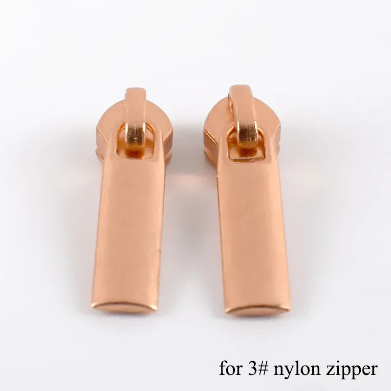 20 Stk. Meetee Reißverschluss-Schieber für 3# 5# Nylon-Reißverschlüsse Daunenjacke Reißverschlusskopf Taschenbekleidung Reißverschluss-Reparatur-Kits DIY Nähzubehör