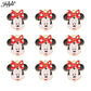 JUYA 15pcs Enamel Mouse Charm Pendants For Jewelry Making Women Kids DIY Necklace Handmade Findings Crafts Accessories