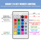 RGB Neon Light E27 Rainbow Lamp 220V LED Colorful Bulb With IR Remote Control 20W 25W Bombillas LED Christmas Holiday Decoration