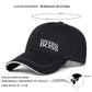 Unisex THE REAL BOSS Buchstabenstickerei Baseball Caps Frühling und Herbst Outdoor Verstellbare Freizeit Hüte Hip Hop Hut Sonnenhut