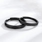 Fashion Schwarz Weiß Ring Geometrische Unregelmäßigkeiten Glatte Paar Verstellbare Ringe Einfachheit Studentenparty Schmuck