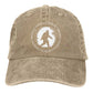 Bigfoot is Real and He Tried to Eat My Ass Baseball Cap Unisex Vintage Trucker Hat Adjustable Cowboy Hats for Mens Womens