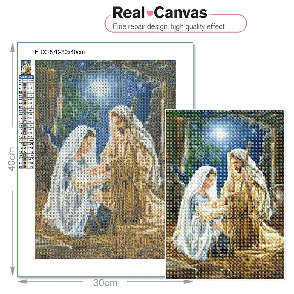 Christ Jesus Diamond Painting Jesus' Redemption Diamond Mosaic Rhinestone Inlaid Cross Stitch Set DIY Home Decoration Gift