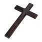Hängende Ornamente Katholisches Kruzifix Wandmontierte Holzkreuze Party Meditation Büro Geschenke Kunsthandwerk Aufrichtiger Jesus Christus Massiv