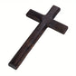 Hängende Ornamente Katholisches Kruzifix Wandmontierte Holzkreuze Party Meditation Büro Geschenke Kunsthandwerk Aufrichtiger Jesus Christus Massiv