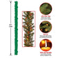 Weihnachten 1,8m/2,7m Rote Frucht Beleuchteter Rattan PVC Material Beleuchtung Lichterkette Kiefer Kamin Treppe Tür Dekorative Girlande