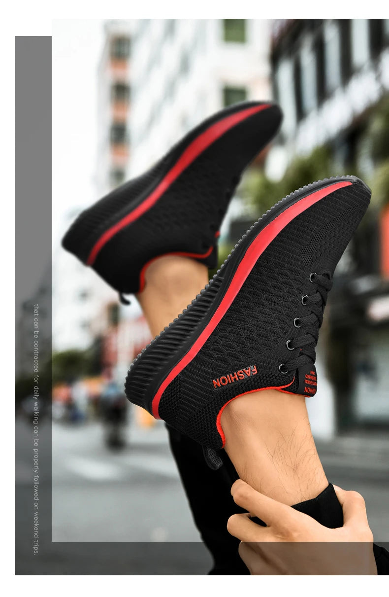 Herrenschuhe Sommer Herren Freizeitschuhe Atmungsaktive Sneaker Herren Leichte Loafers Rutschfeste Tennisschuhe Luxusschuhe Tennisschuhe