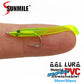 SUNMILE 30pcs 0.3g 35mm Eel Soft Fishing Lure Pesca Peche Tackle Wobblers Fish Lures Carp Leurre Souple Soft baits