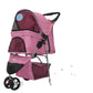 Lightweight Outing Small And Medium-sized Pet Stroller Four Seasons Universal Dog Cat Stroller Foldable Tricycle Cage Pet