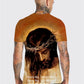 Fashion Jesus Christus 3D-Druck T-Shirts Herren Damen Lässiges Kurzarm Cooles T-Shirt Harajuku Streetwear Tops