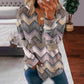 Gestreifte Kapuzenpullover Damen Mode Reißverschluss Hoodies Y2k Lässige Sweatshirts Zip Up Hoodie Oversize Kapuzenjacke Gittermäntel Damen Sweatshirts