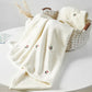 Baby Winterdecke für Neugeborene, Pucktuch, Kinderwagendecke, Windeldecke, Fleecedecke, Baby-Accessoires, Tagesdecke
