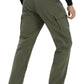 TACVASEN IX9 Winter Softshell Thermo Wanderhose Arbeitshose Herren Fleece Cargohose Wasserdicht Warm Outdoor Männer Hose