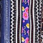 INDIGO BATIK EMBROIDERED DRESS
